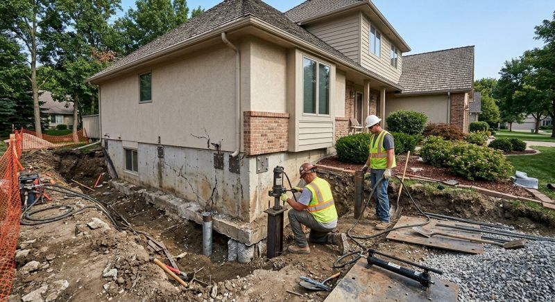 Structural Foundation Repair in Ridgefield, CT