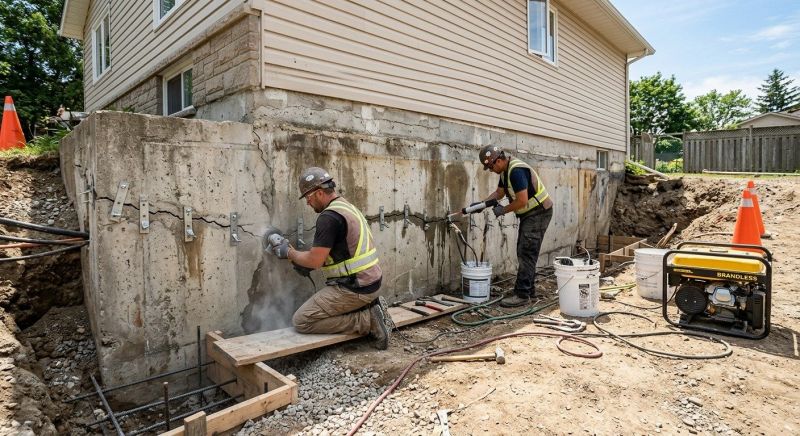 Structural Foundation Repair in Ridgefield, CT
