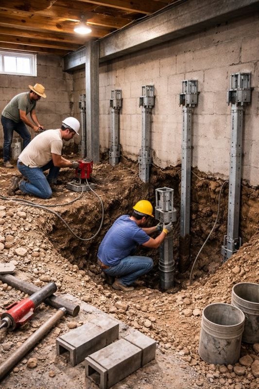 Underpinning Repair in Trumbull, CT